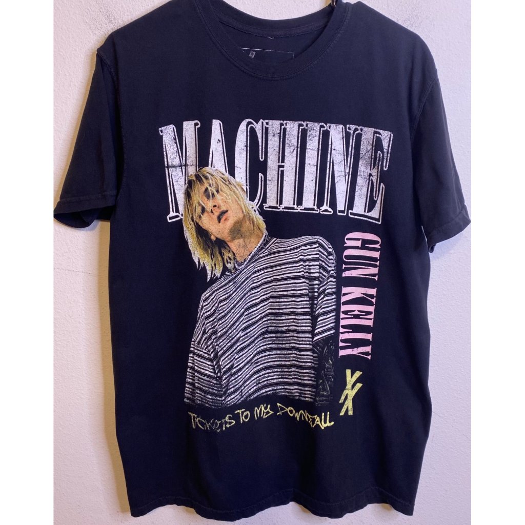 Machine Gun Kelly Mgk Tickets To My Downfall Concert TShirt Tour Black Medium